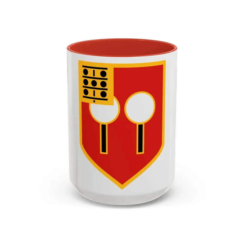 9th Field Artillery Regiment (U.S. Army) Accent Coffee Mug 15oz Red - Go Mug Yourself