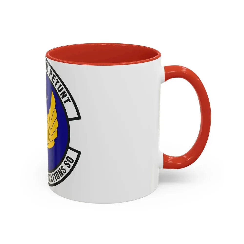 9th Field Investigations Squadron (U.S. Air Force) Accent Coffee Mug - Go Mug Yourself