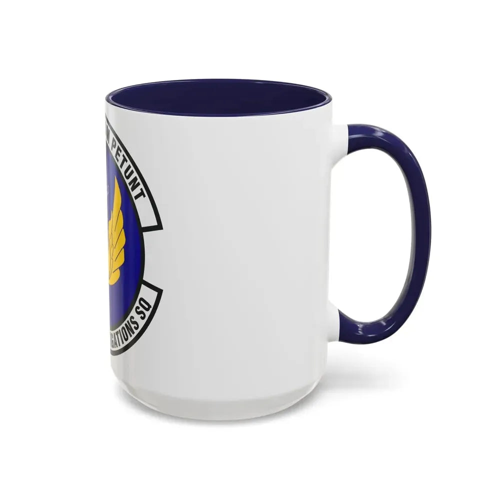 9th Field Investigations Squadron (U.S. Air Force) Accent Coffee Mug - Go Mug Yourself