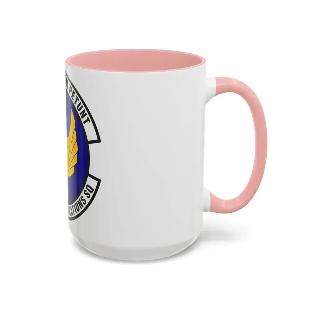 9th Field Investigations Squadron (U.S. Air Force) Accent Coffee Mug - Go Mug Yourself
