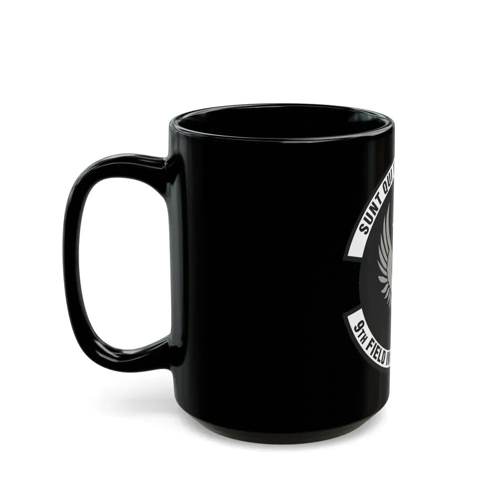 9th Field Investigations Squadron (U.S. Air Force) Black Coffee Mug - Go Mug Yourself
