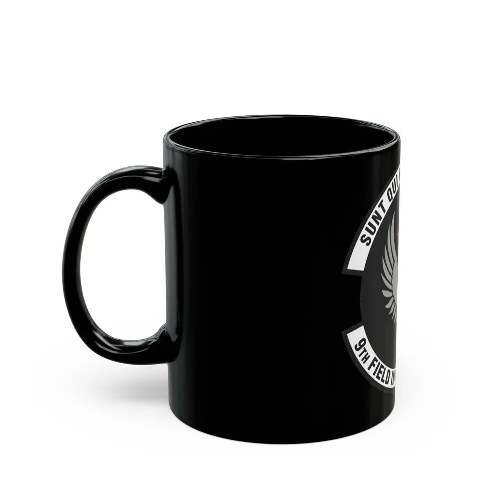 9th Field Investigations Squadron (U.S. Air Force) Black Coffee Mug - Go Mug Yourself