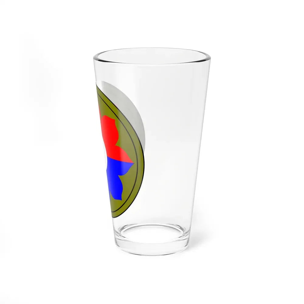 9th Infantry Division patch (U.S. Army) Pint Glass 16oz - Go Mug Yourself