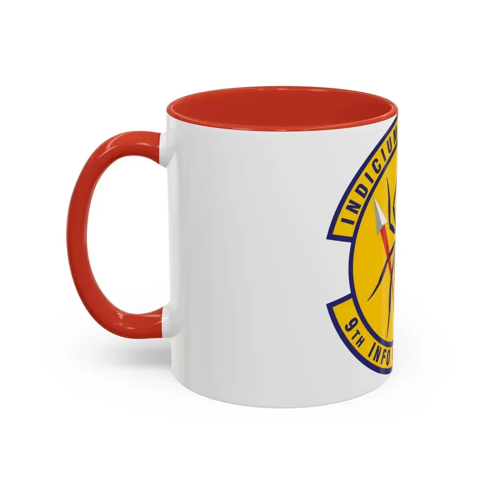 9th Information Warfare Flight (U.S. Air Force) Accent Coffee Mug - Go Mug Yourself