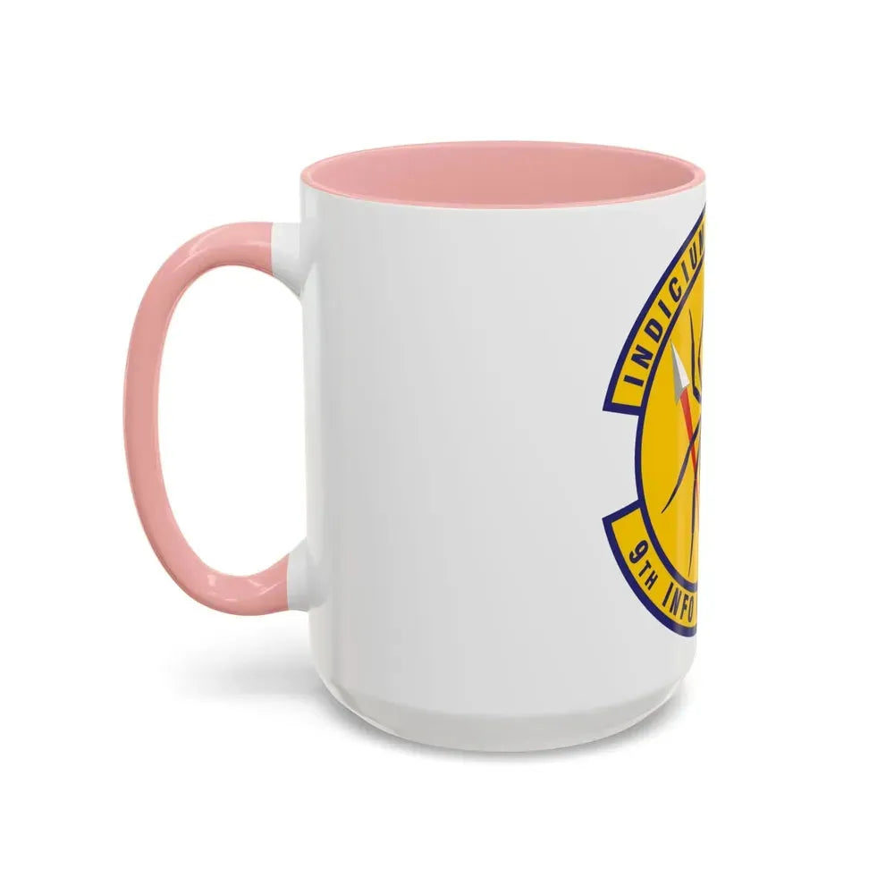 9th Information Warfare Flight (U.S. Air Force) Accent Coffee Mug - Go Mug Yourself
