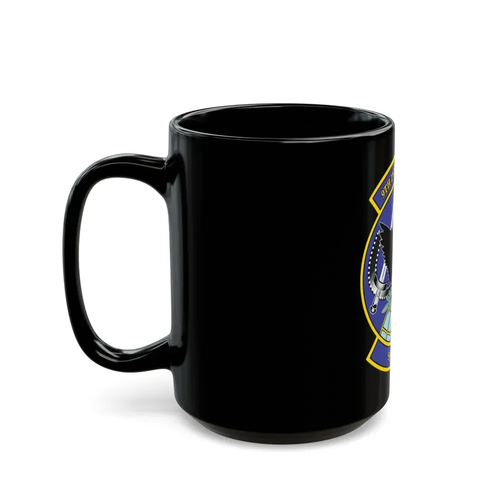9th Intelligence Sq (U.S. Air Force) Black Coffee Mug - Go Mug Yourself