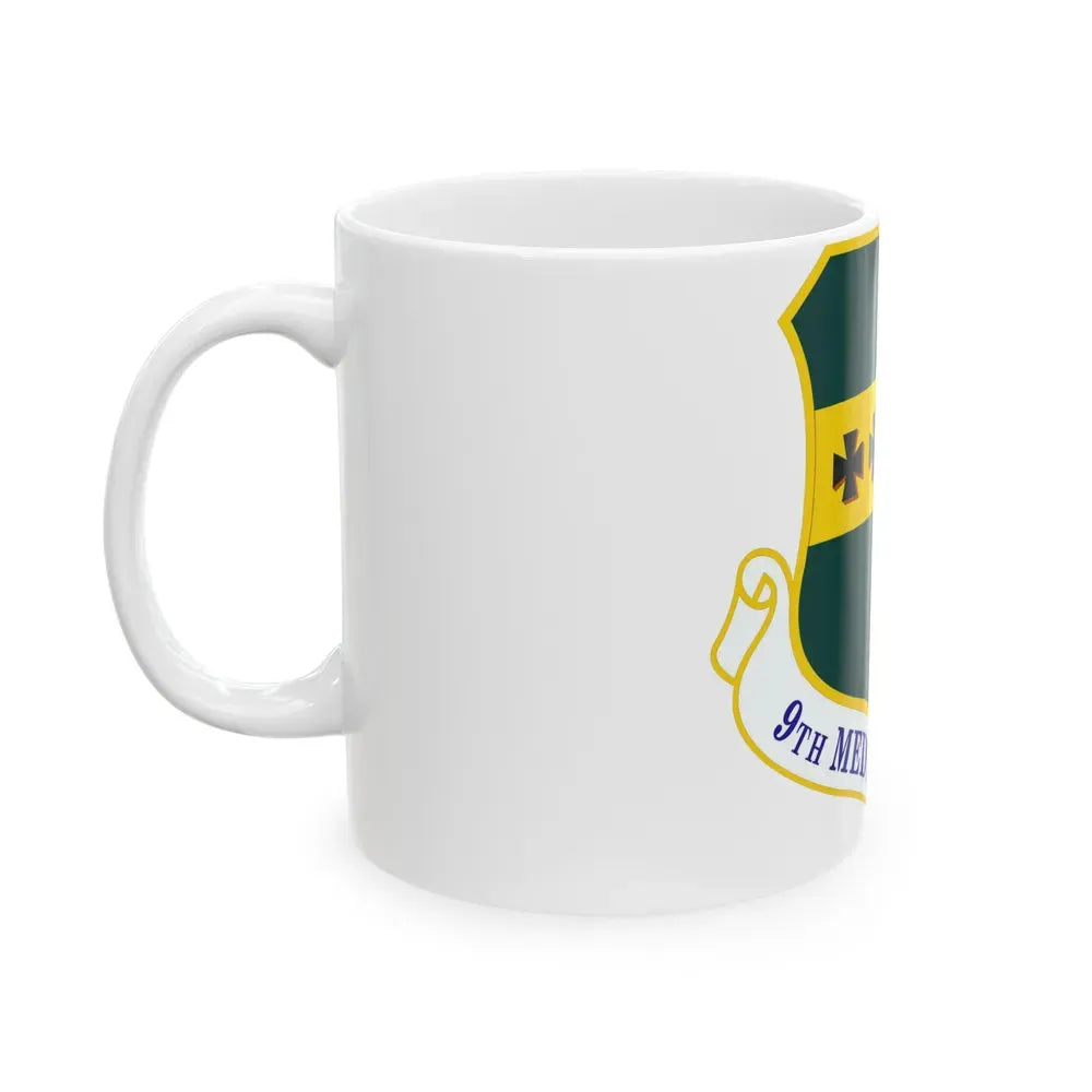 9th Medical Group (U.S. Air Force) White Coffee Mug - Go Mug Yourself
