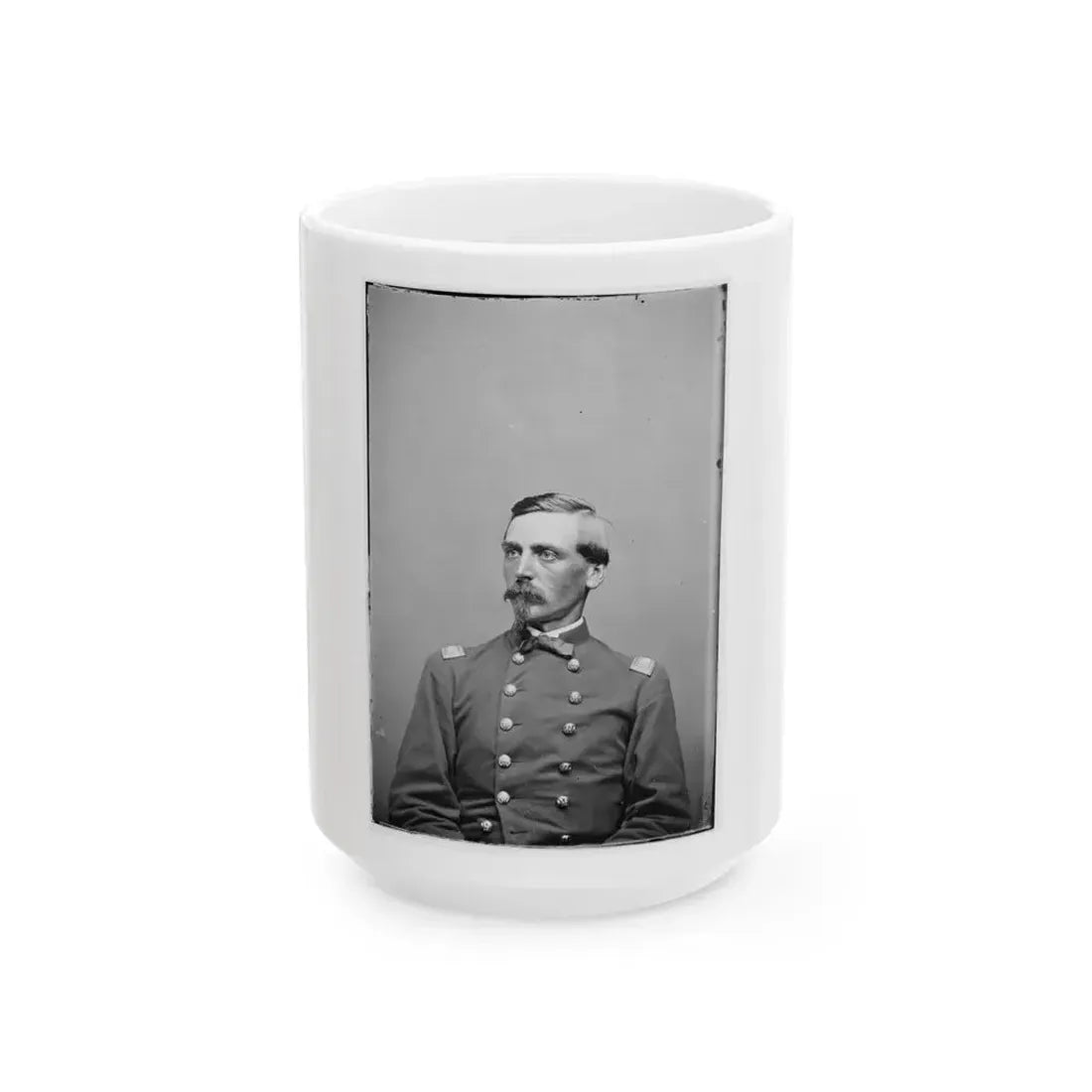 A. Ames 002 (U.S. Civil War) White Coffee Mug 15oz - Go Mug Yourself