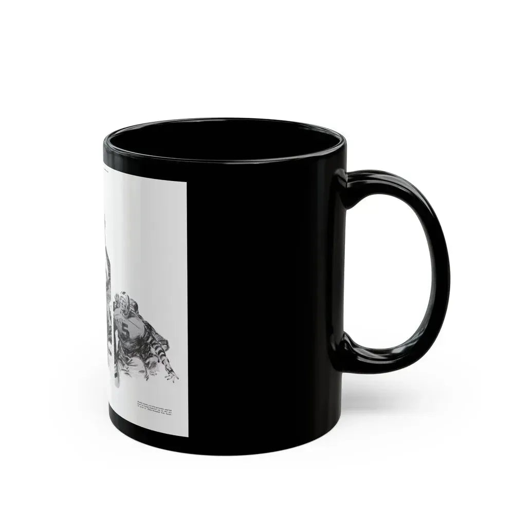 A Ball Game for Delia, The Saturday Evening Post, November 11, 1939 - Black Coffee Mug - Go Mug Yourself
