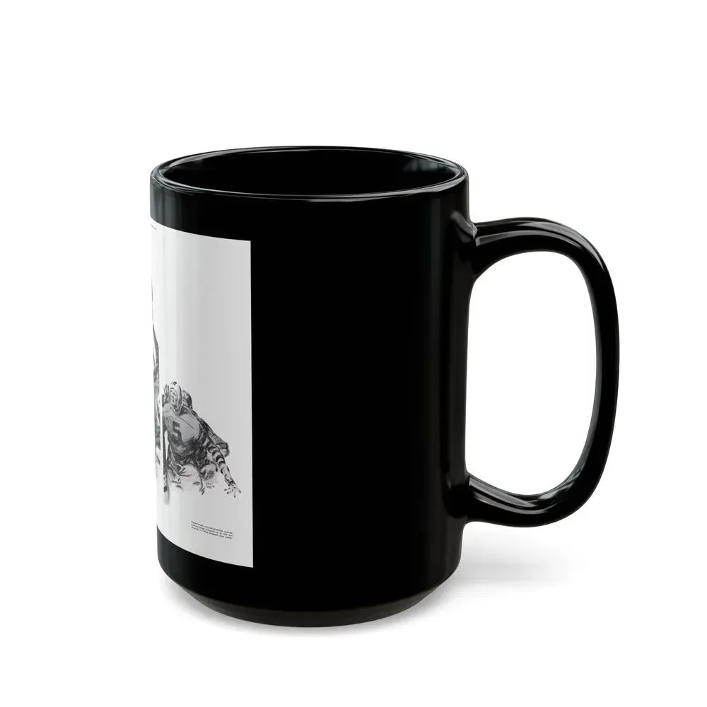 A Ball Game for Delia, The Saturday Evening Post, November 11, 1939 - Black Coffee Mug - Go Mug Yourself