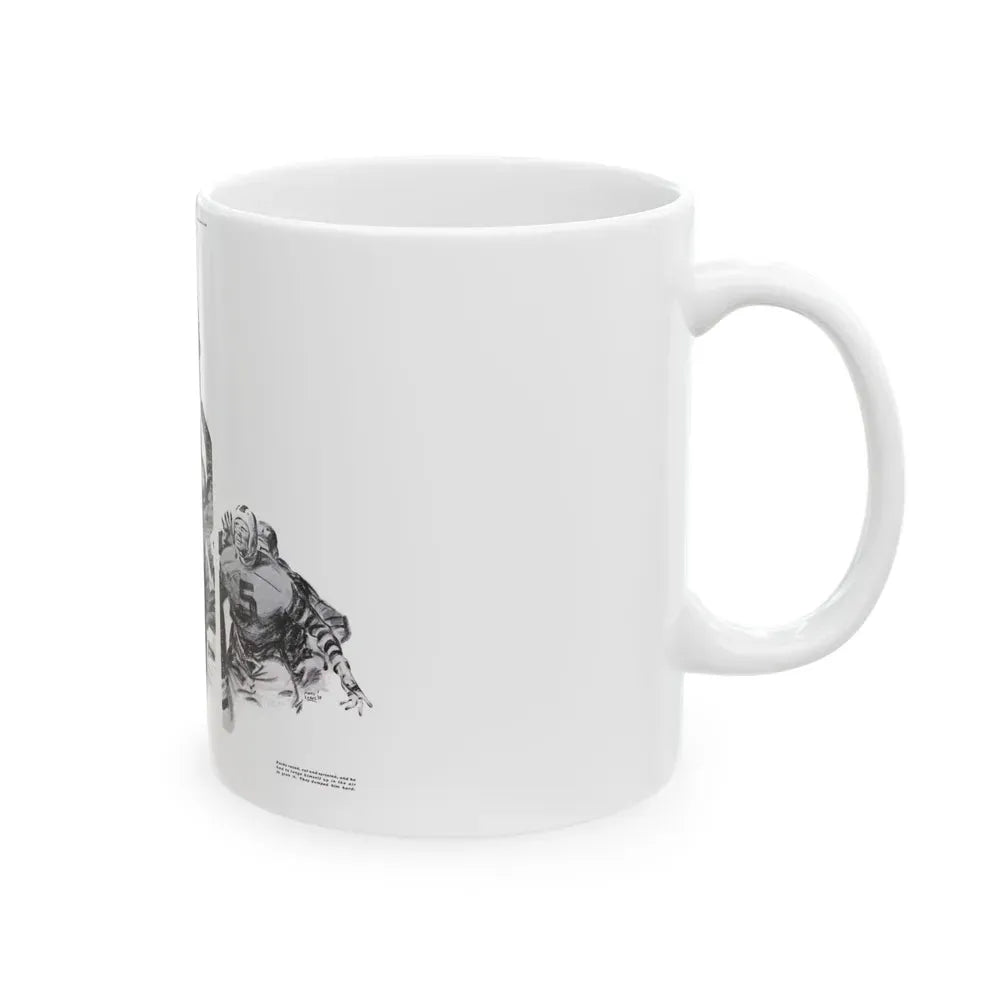 A Ball Game for Delia, The Saturday Evening Post, November 11, 1939 - White Coffee Mug - Go Mug Yourself