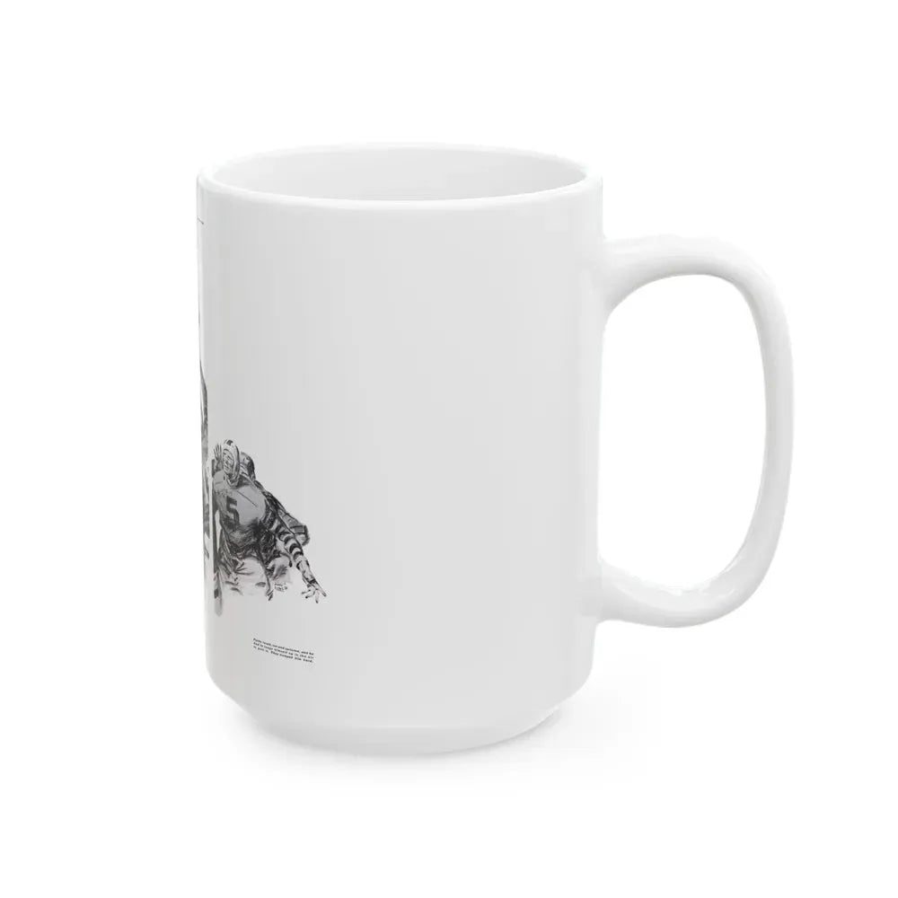 A Ball Game for Delia, The Saturday Evening Post, November 11, 1939 - White Coffee Mug - Go Mug Yourself