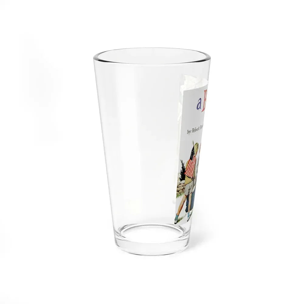 A Basket of Violets, Good Housekeeping, April 1958 (Magazine Illustration) Pint Glass 16oz - Go Mug Yourself