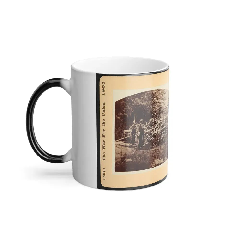 A Battery of Quaker Guns 001 (U.S. Civil War) Color Changing Coffee Mug 11oz - Go Mug Yourself