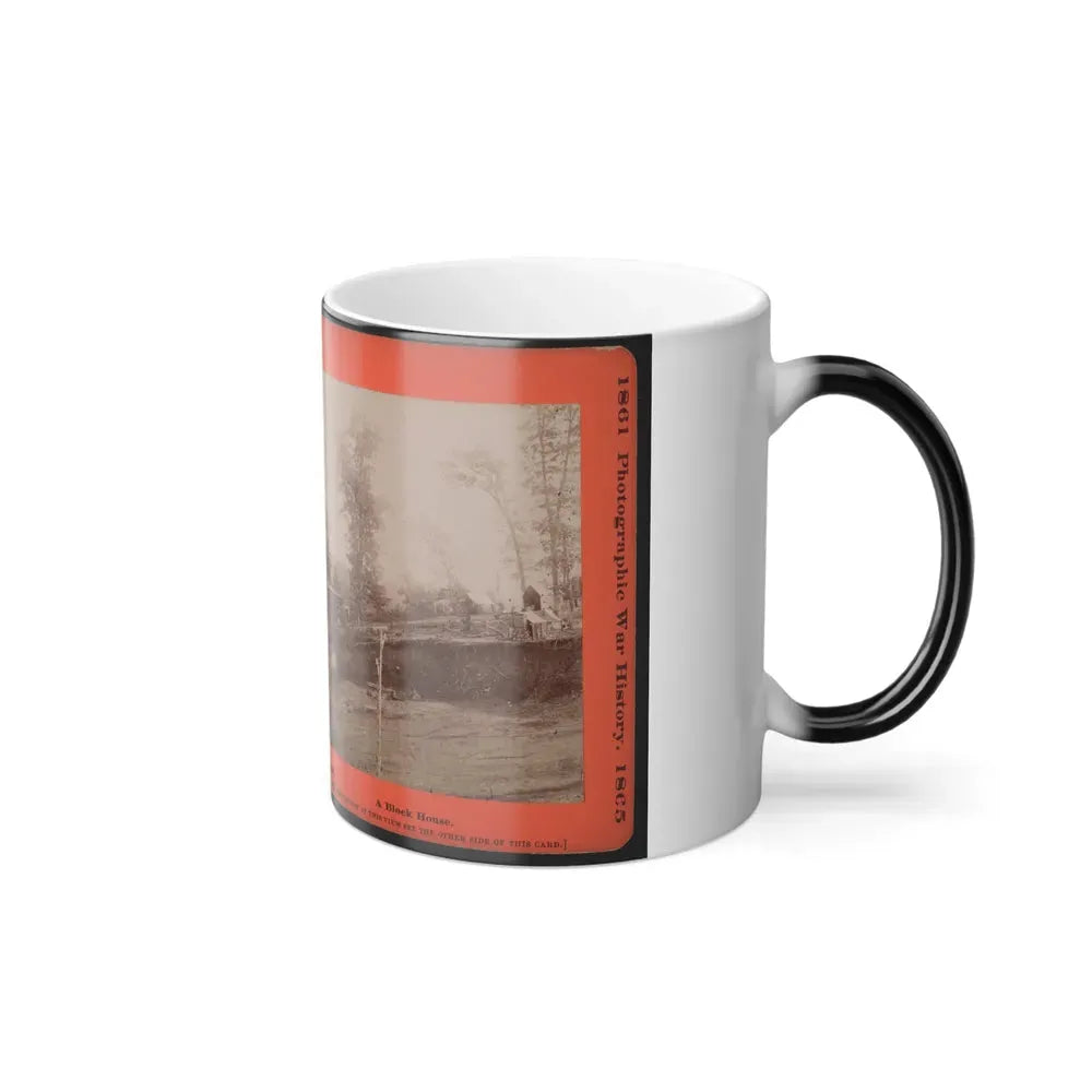 A Block House 001 (U.S. Civil War) Color Changing Coffee Mug 11oz - Go Mug Yourself