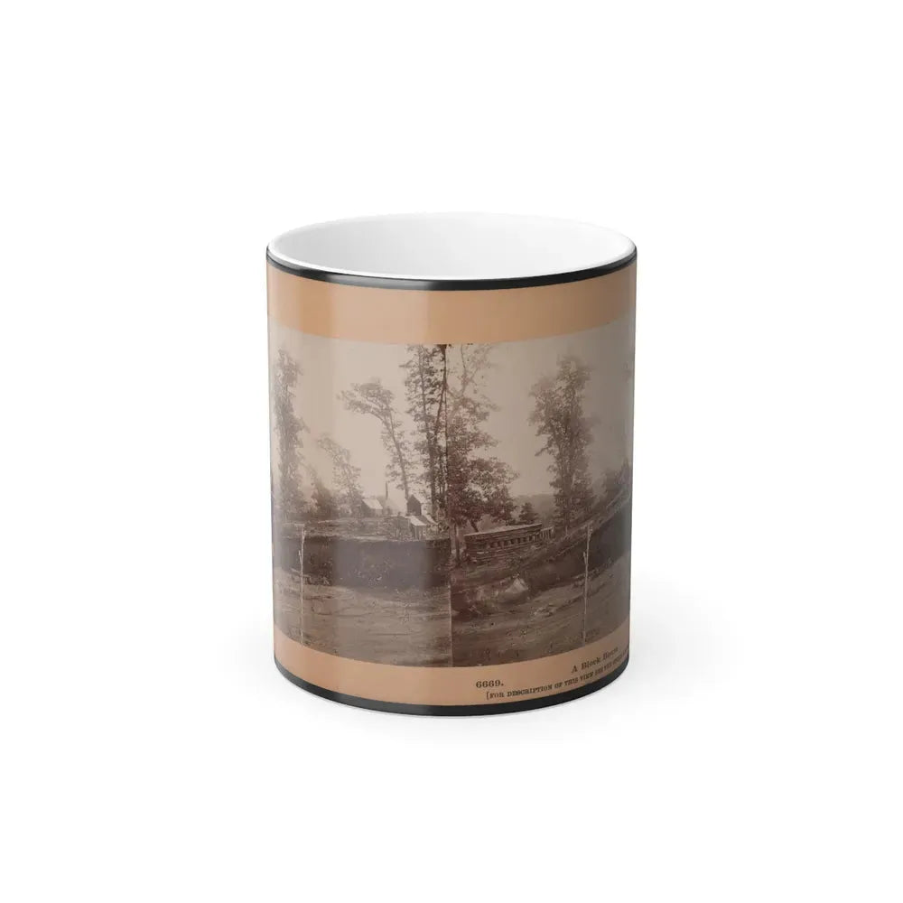 A Block House (U.S. Civil War) Color Changing Coffee Mug 11oz Default Title 11oz - Go Mug Yourself