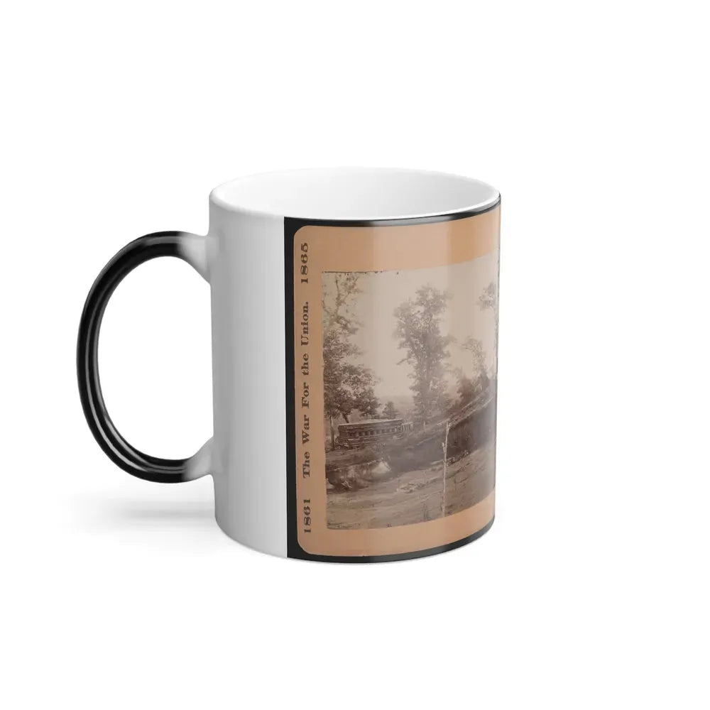 A Block House (U.S. Civil War) Color Changing Coffee Mug 11oz - Go Mug Yourself