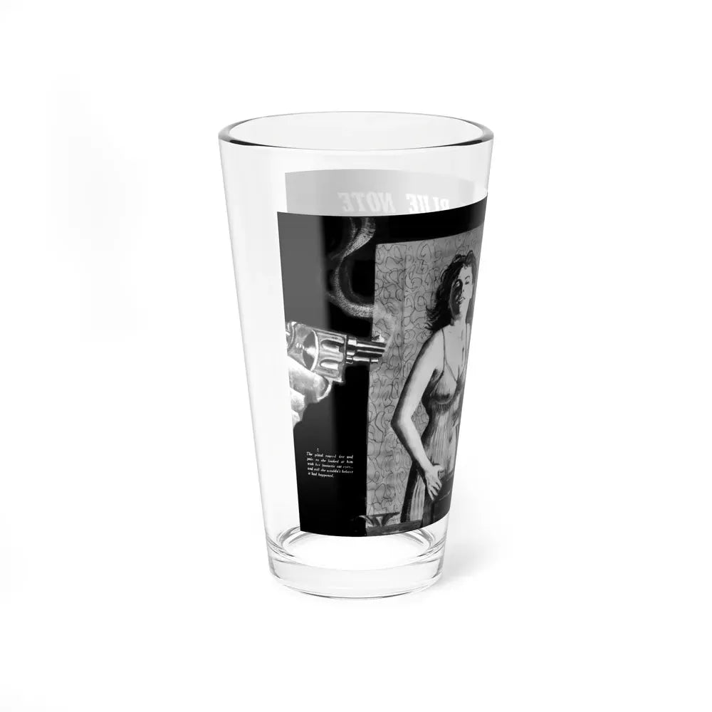 A Blue Note For Bayou Betty, Mermaid magazine, No. 6 - 1958 (Magazine Illustration) Pint Glass 16oz - Go Mug Yourself