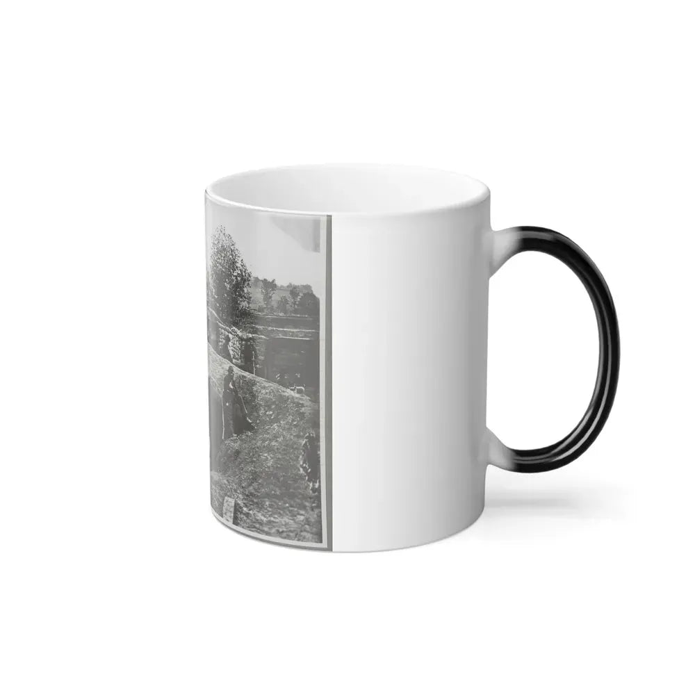 A Bomb-Proof in Front of Atlanta, Ga. (U.S. Civil War) Color Changing Coffee Mug 11oz - Go Mug Yourself
