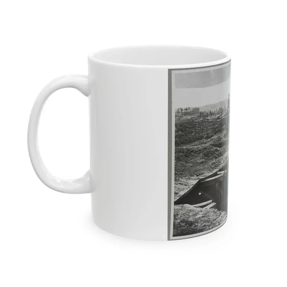 A Bomb-Proof In Front Of Atlanta, Ga. (U.S. Civil War) White Coffee Mug - Go Mug Yourself