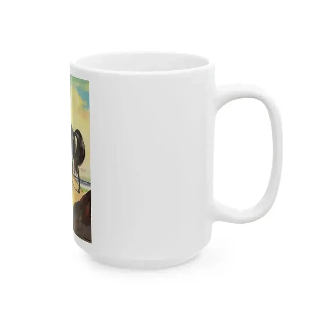 A Boy and His Horse - White Coffee Mug - Go Mug Yourself
