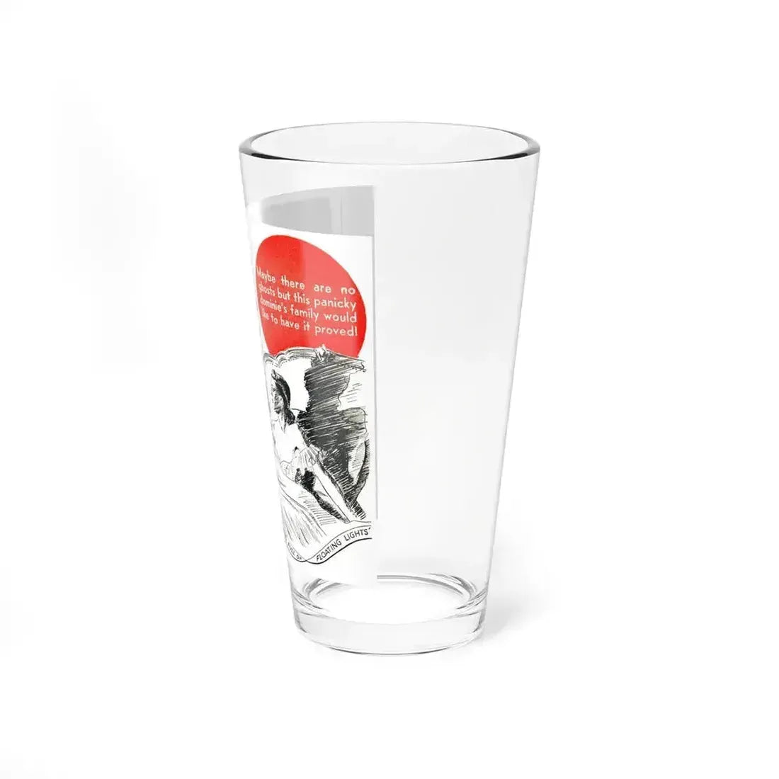 A Broken Hammer Fell In The Bed, Sensation magazine, January 1940 (Magazine Illustration) Pint Glass 16oz - Go Mug Yourself