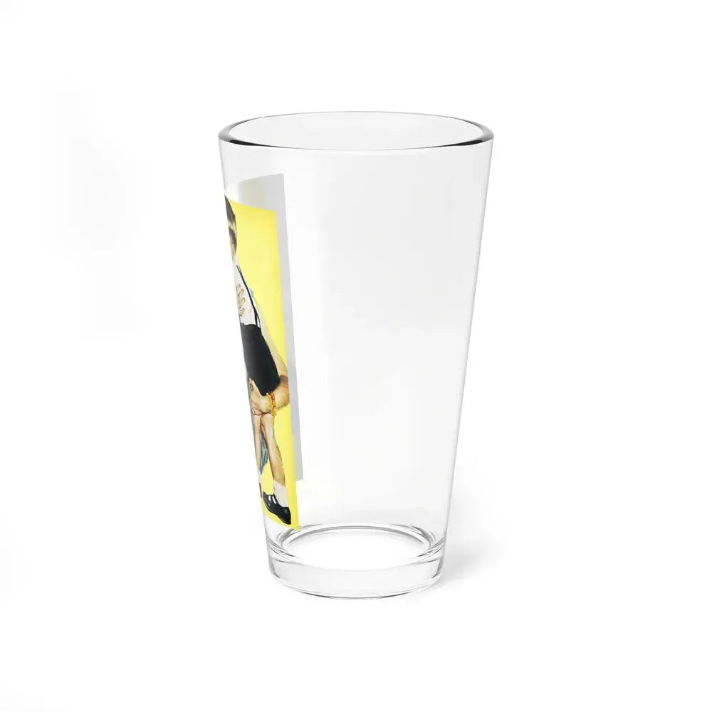 A Brother For Mike, Redbook, January 1955 (Magazine Illustration) Pint Glass 16oz - Go Mug Yourself