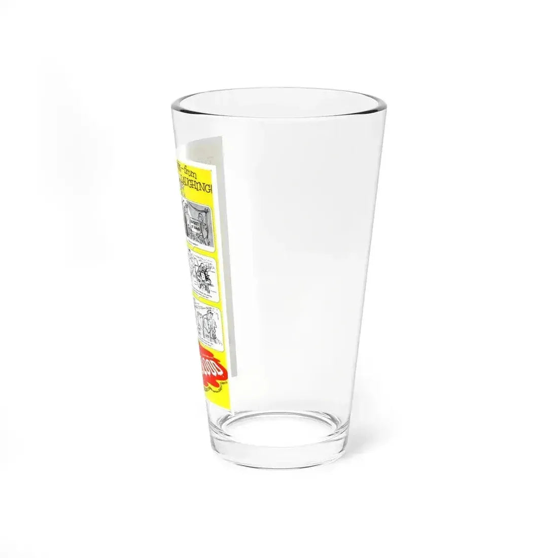 A BUCKET OF BLOOD 1959 Movie Poster - Pint Glass 16oz - Go Mug Yourself