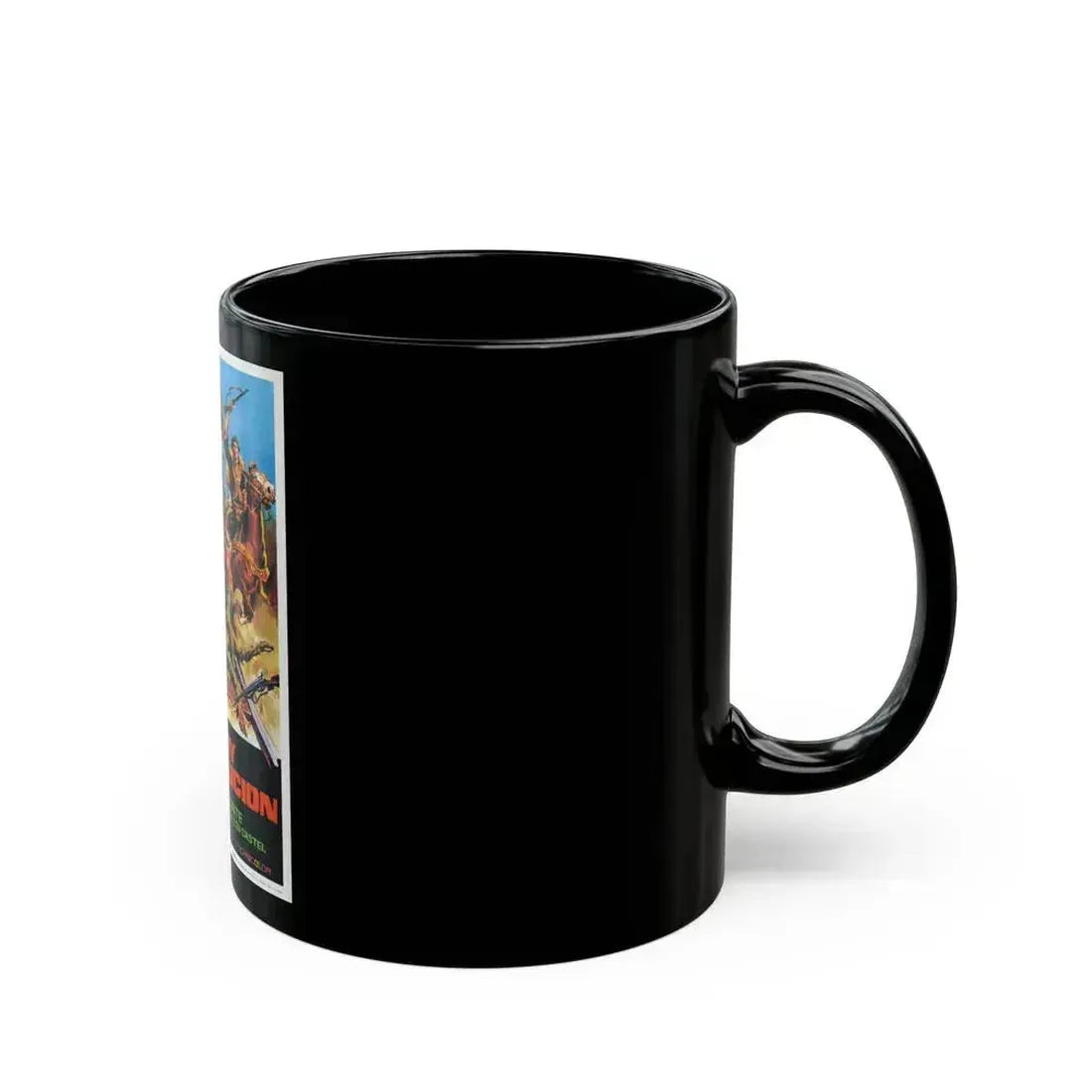 A BULLET FOR THE GENERAL 1966 Movie Poster - Black Coffee Mug - Go Mug Yourself