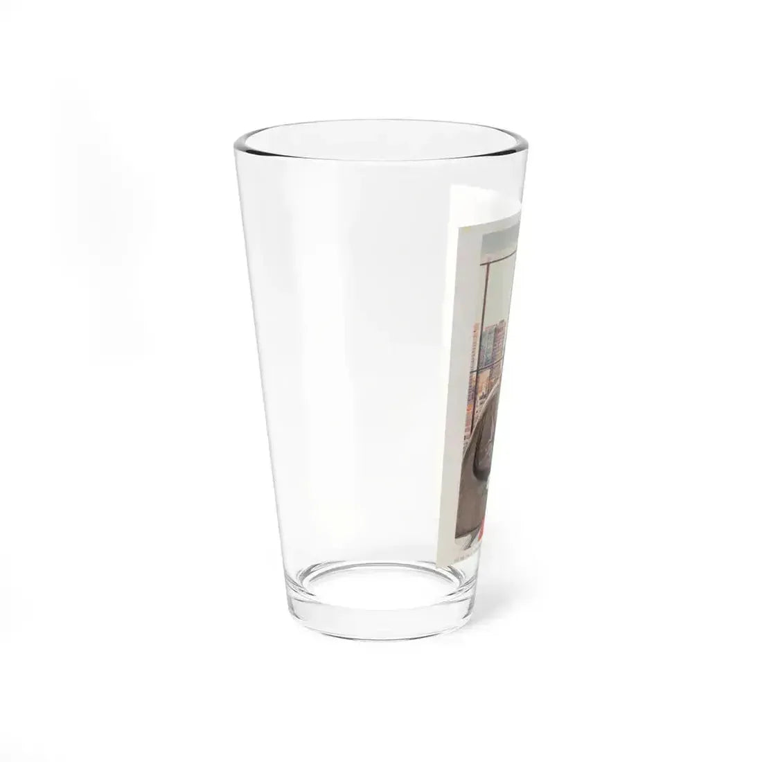 A Business Engagement, Harlequin Romance Paperback Novel Cover, 1997 - Pint Glass 16oz - Go Mug Yourself