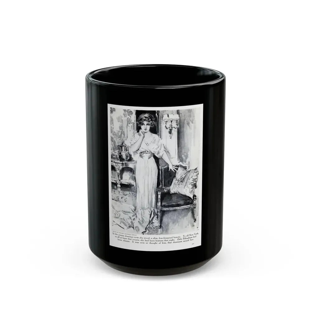 A Business Man, Hearst's Magazine, March 1914 - Black Coffee Mug 15oz - Go Mug Yourself