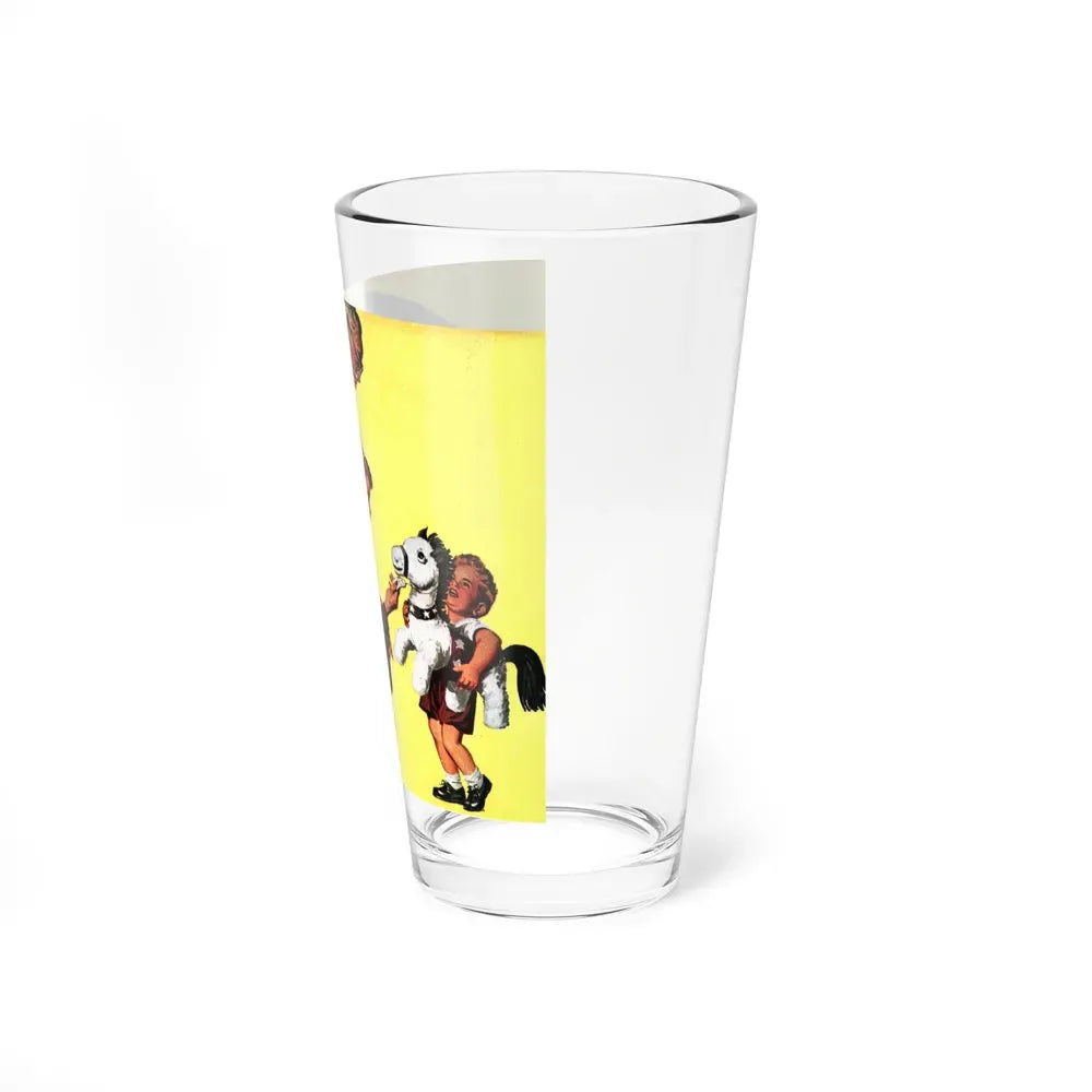 A Caboose Named Martin, Collier's, August 2, 1952 (Magazine Illustration) Pint Glass 16oz - Go Mug Yourself