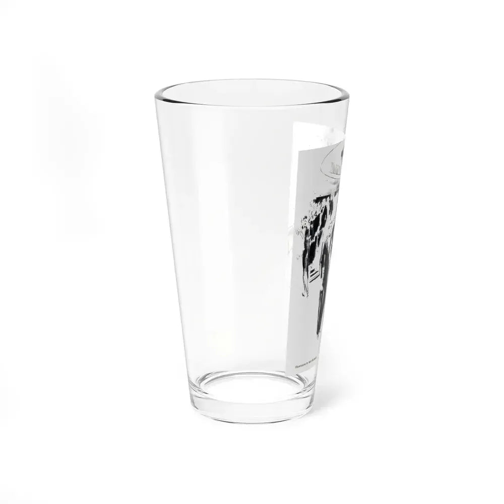A Cameo Disappearance, Espionage, December 1984 (Magazine Illustration) Pint Glass 16oz - Go Mug Yourself