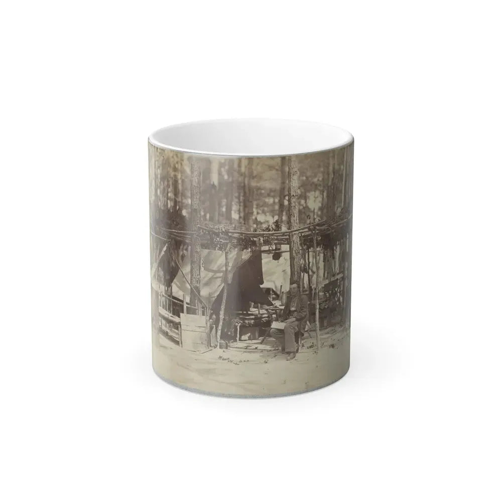 A Camp in Front of Petersburg, Va. August, 1864 (U.S. Civil War) Color Changing Coffee Mug 11oz Default Title 11oz - Go Mug Yourself