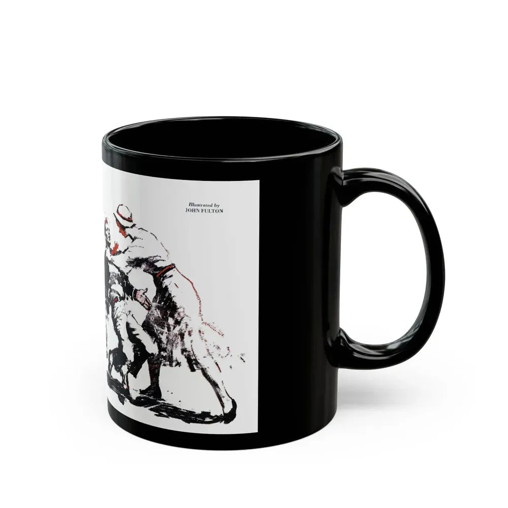 A Case of Identity (1), Blue Book Magazine, August 1950 - Black Coffee Mug - Go Mug Yourself