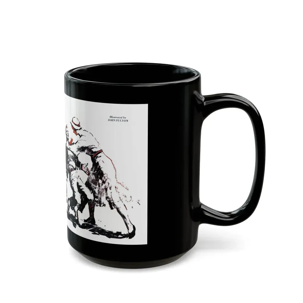 A Case of Identity (1), Blue Book Magazine, August 1950 - Black Coffee Mug - Go Mug Yourself