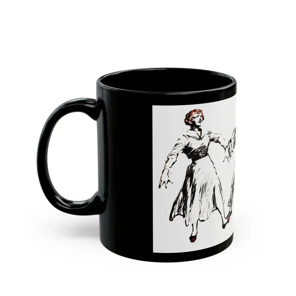 A Case of Identity (2), Blue Book Magazine, August 1950 - Black Coffee Mug - Go Mug Yourself