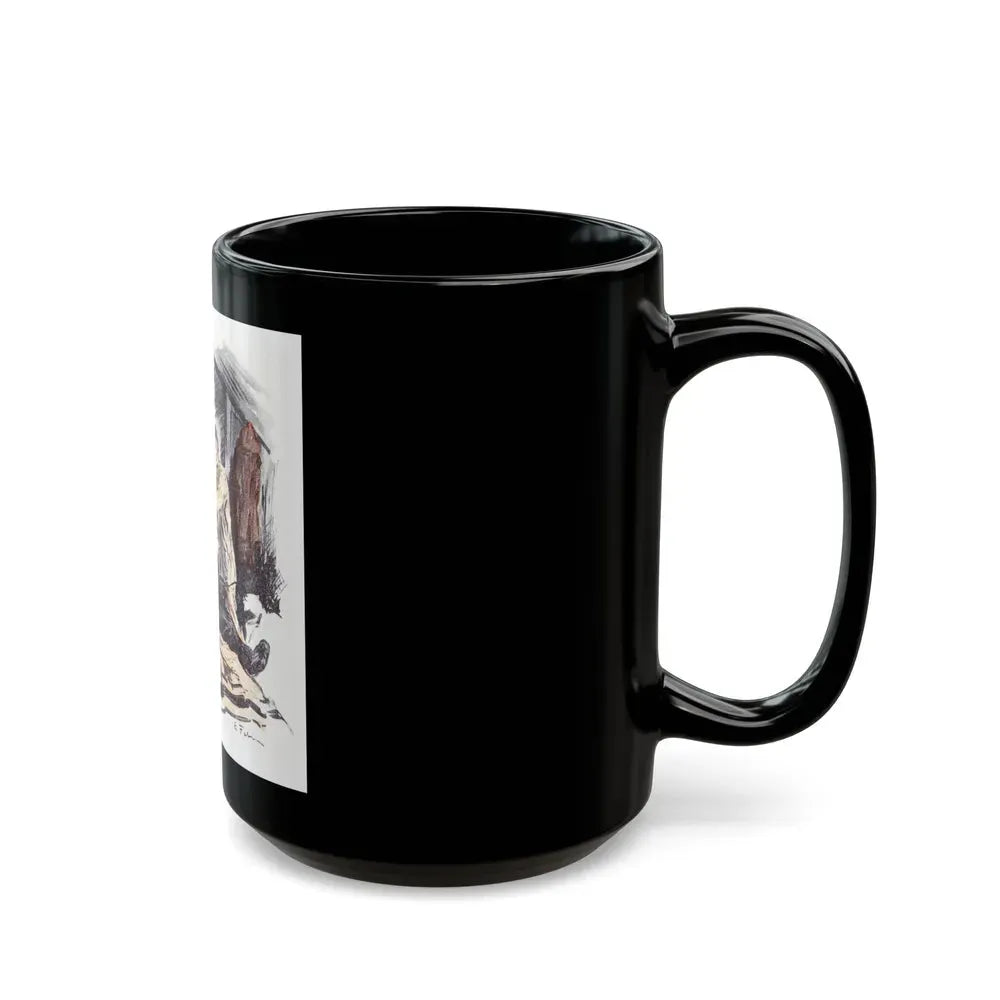 A Circus Feud (1), American Boy, April 1926 - Black Coffee Mug - Go Mug Yourself