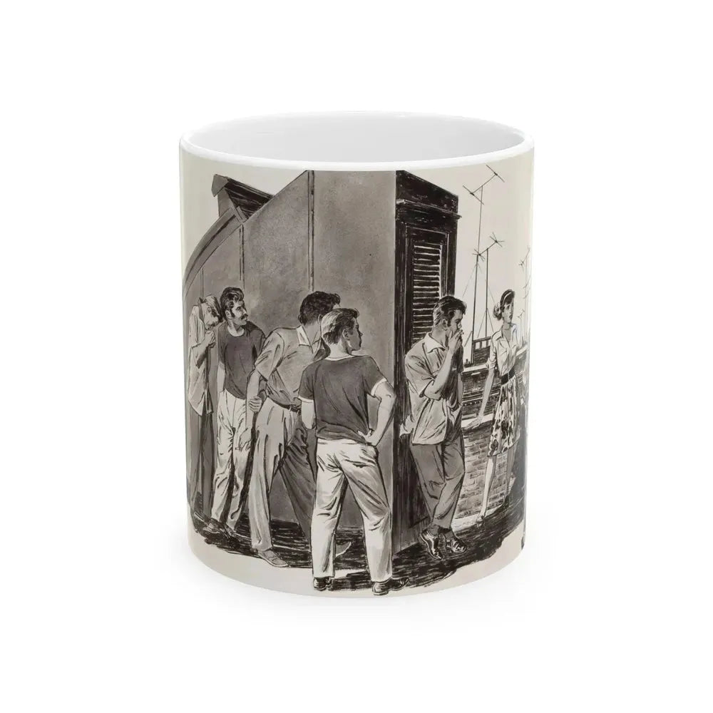 A Collection of Three Story Illustrations (1) - White Coffee Mug 11oz - Go Mug Yourself