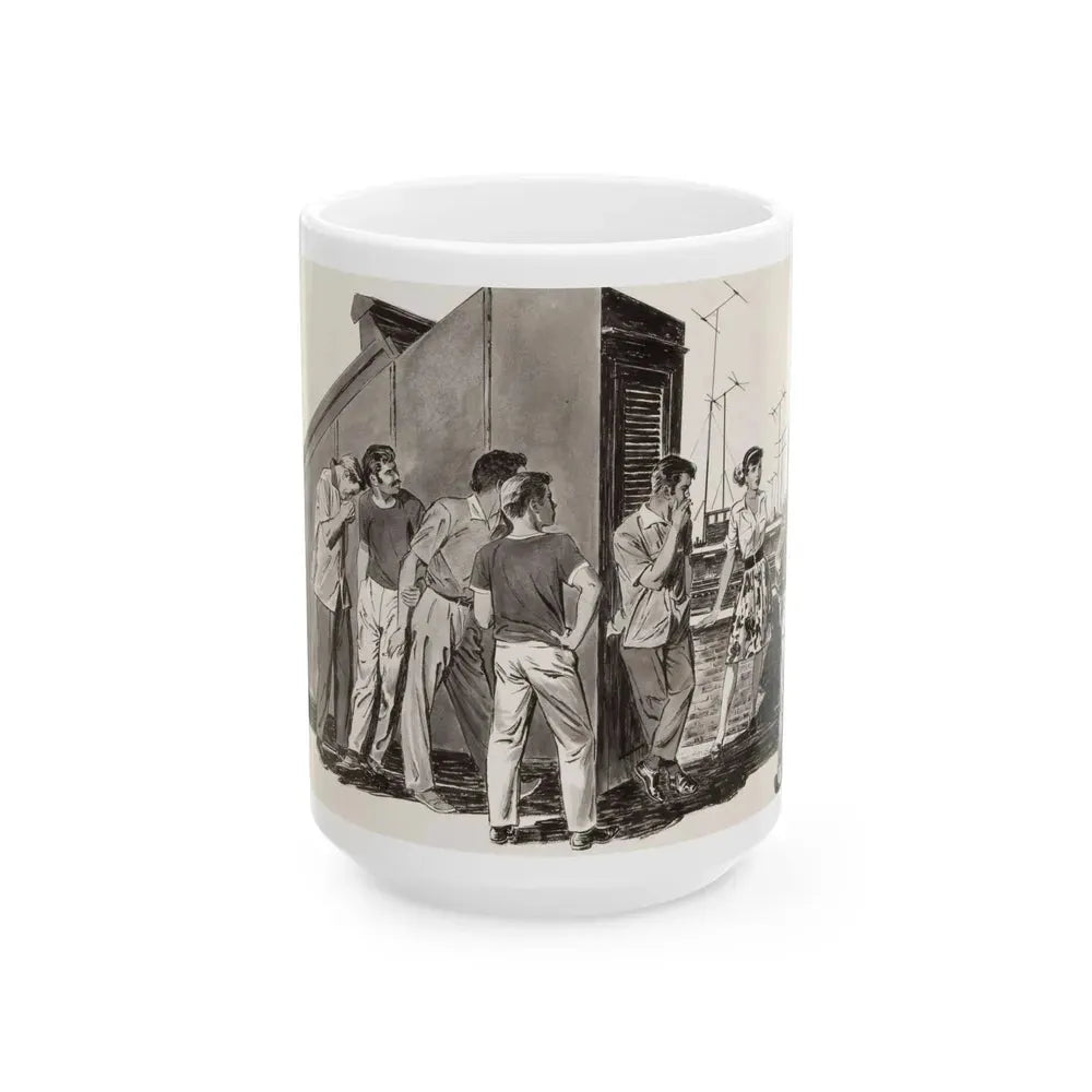 A Collection of Three Story Illustrations (1) - White Coffee Mug 15oz - Go Mug Yourself