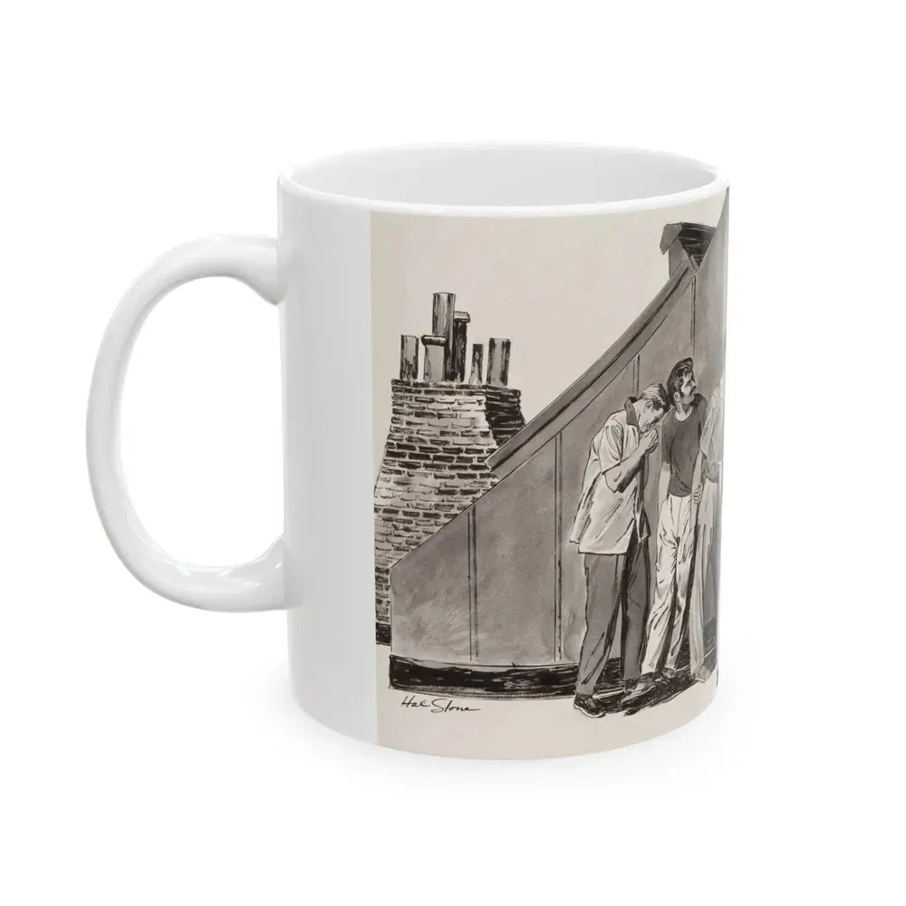 A Collection of Three Story Illustrations (1) - White Coffee Mug - Go Mug Yourself