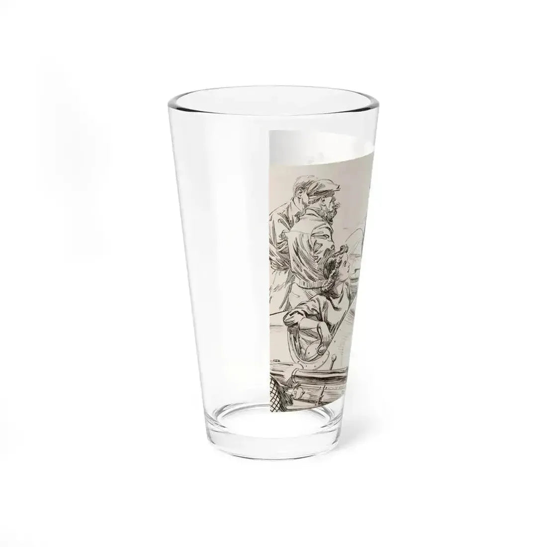A Collection of Three Story Illustrations (3) (Magazine Illustration) Pint Glass 16oz - Go Mug Yourself