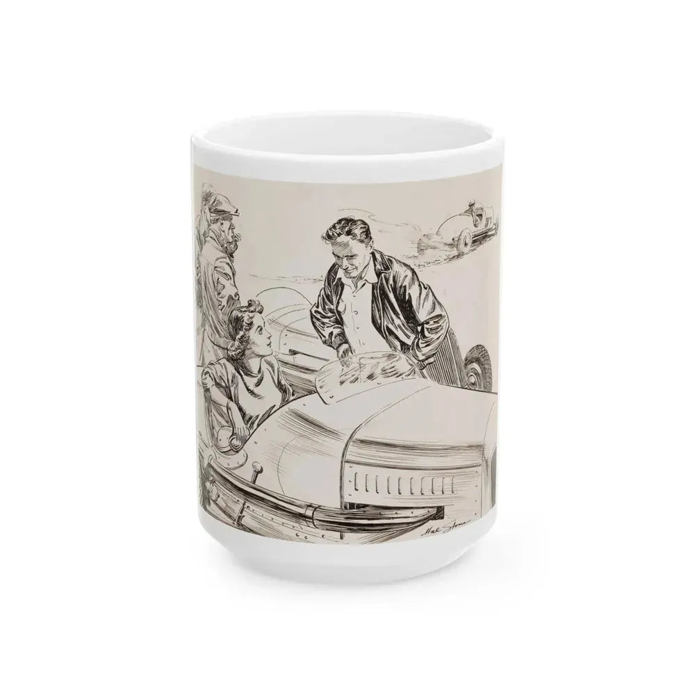 A Collection of Three Story Illustrations (3) - White Coffee Mug 15oz - Go Mug Yourself