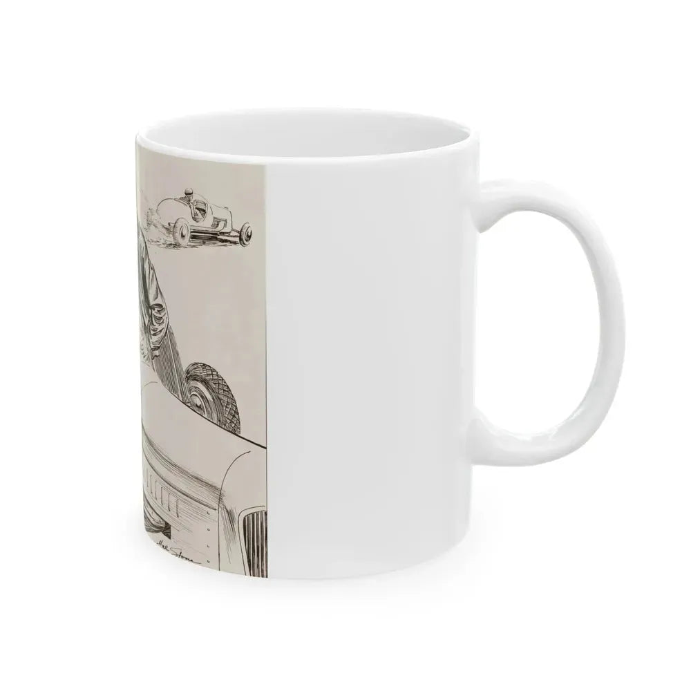 A Collection of Three Story Illustrations (3) - White Coffee Mug - Go Mug Yourself