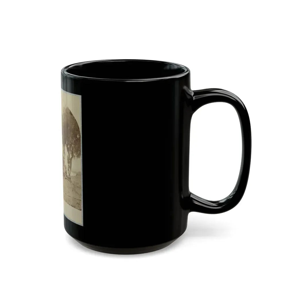 A Confederate Picket Post Near Charleston, S.C., 1861 (U.S. Civil War) Black Coffee Mug - Go Mug Yourself