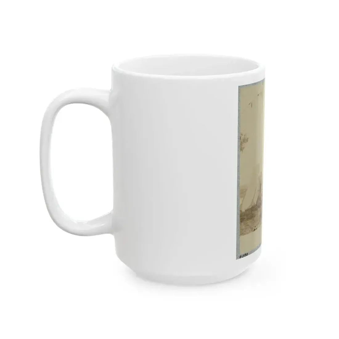 A Confederate Picket Post Near Charleston, S.C., 1861 (U.S. Civil War) White Coffee Mug - Go Mug Yourself