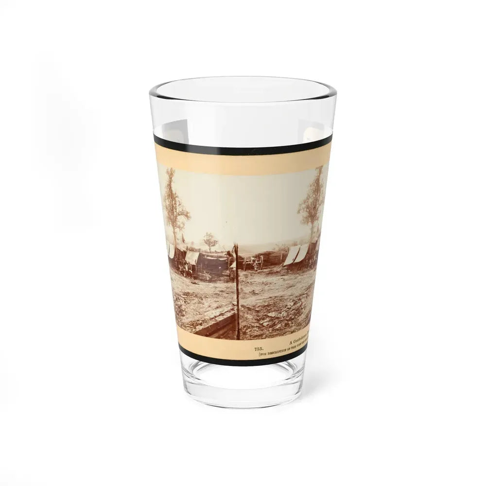 A Confederate Redoubt 001 (U.S. Civil War) Pint Glass 16oz 16oz - Go Mug Yourself