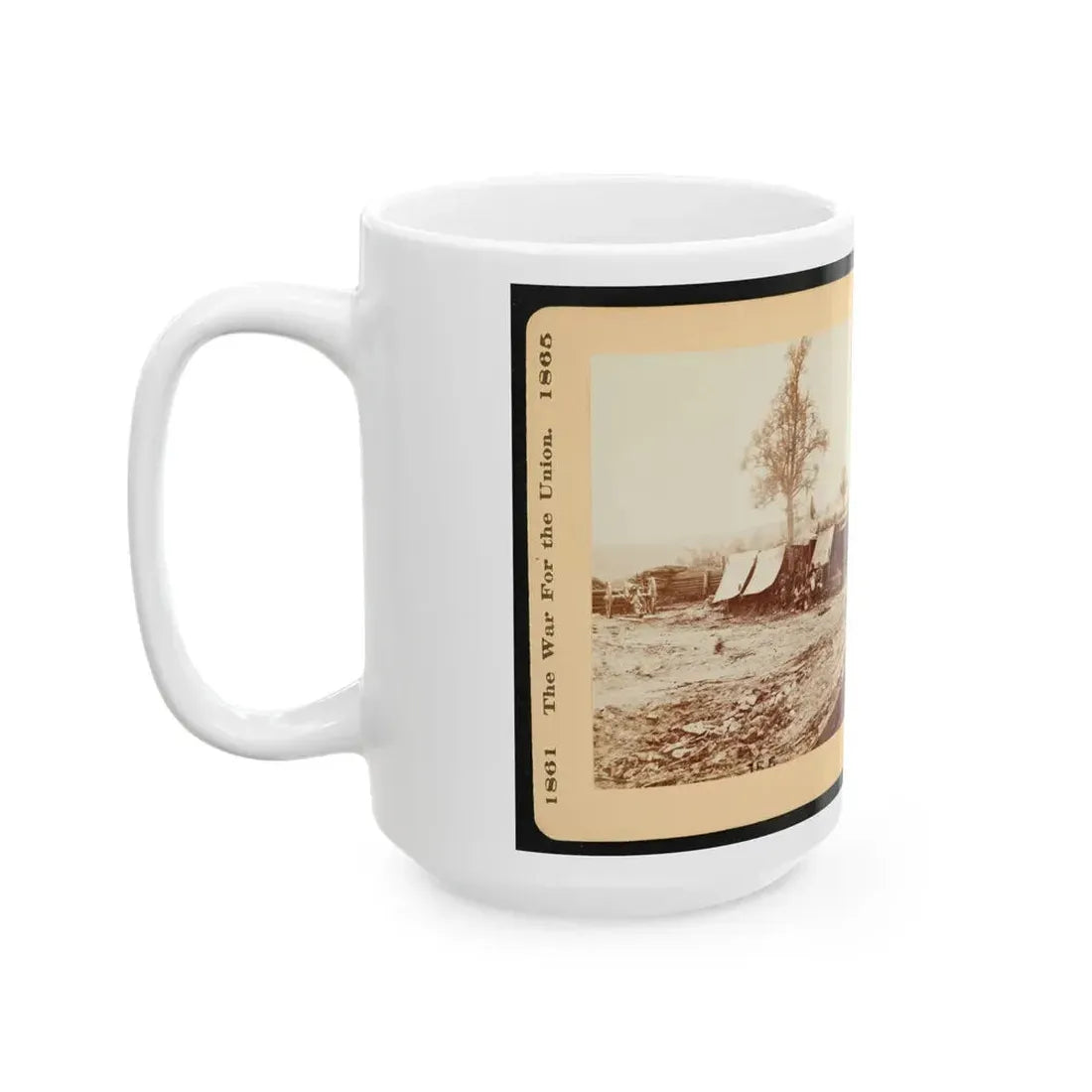 A Confederate Redoubt 001 (U.S. Civil War) White Coffee Mug - Go Mug Yourself