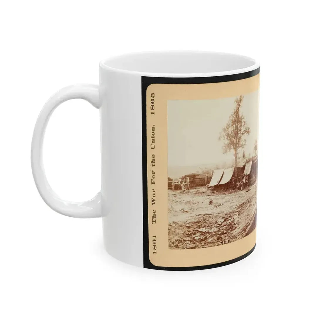 A Confederate Redoubt 001 (U.S. Civil War) White Coffee Mug - Go Mug Yourself