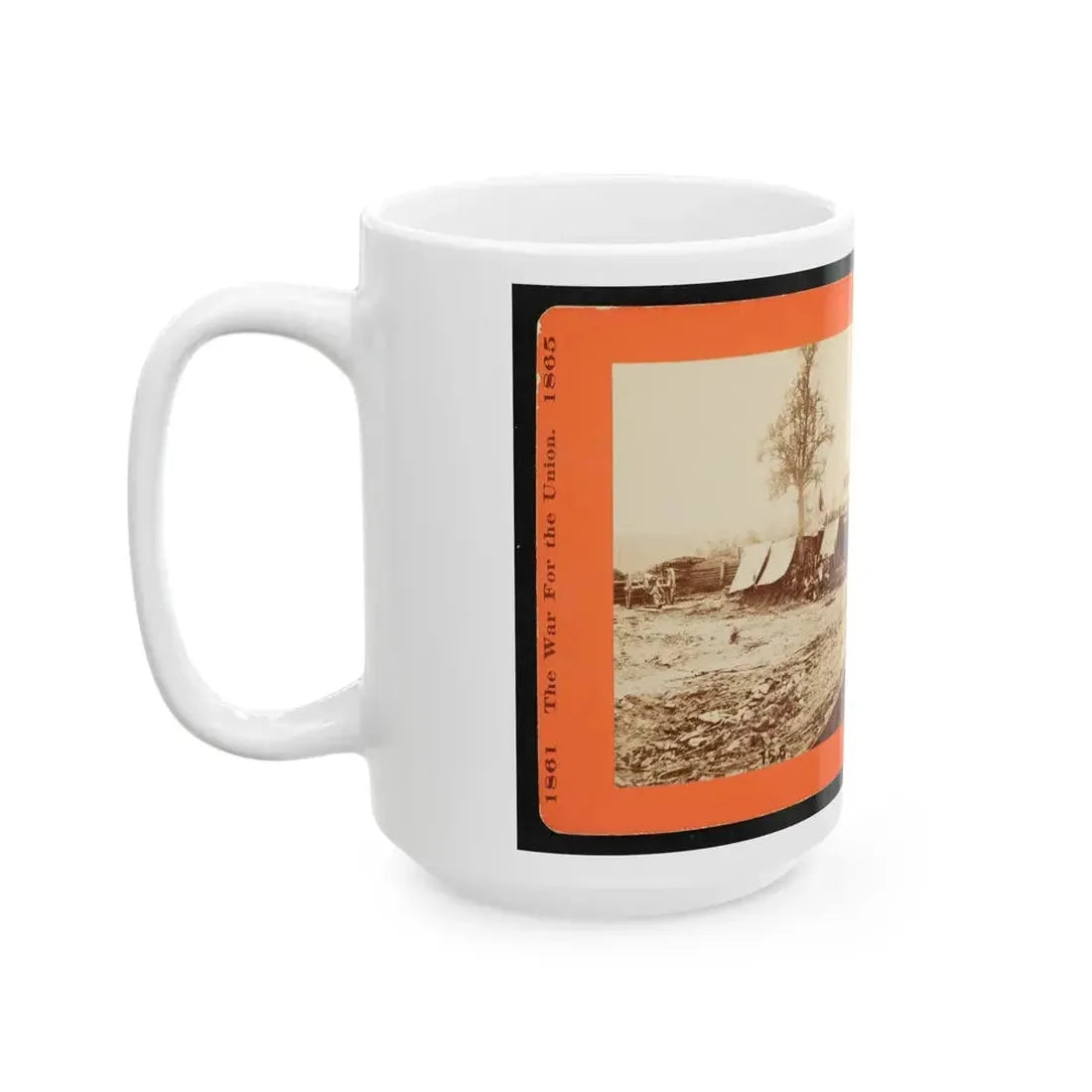A Confederate Redoubt (U.S. Civil War) White Coffee Mug - Go Mug Yourself